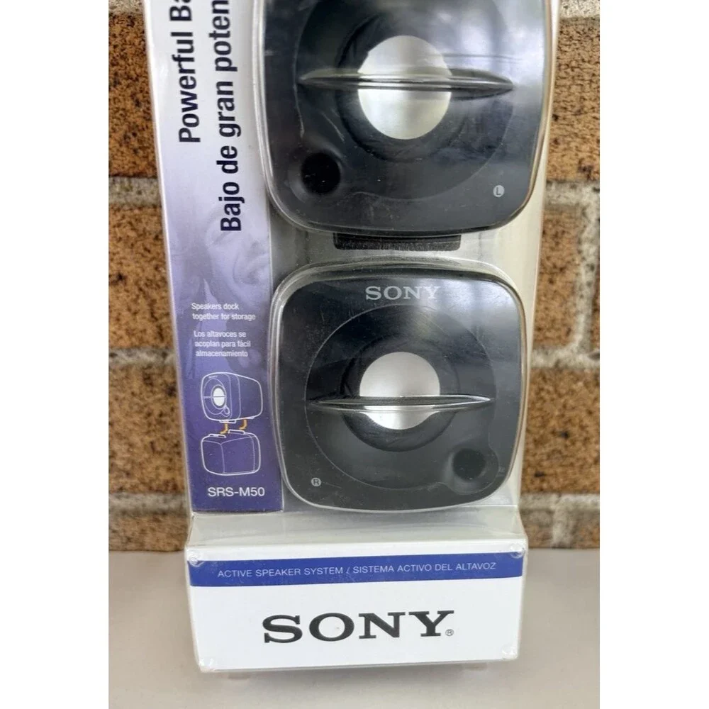 NEW old stock Sony Portable Speaker System SRS-M50 (Sealed)